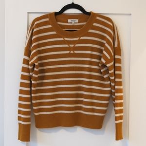 Madewell Striped Cashmere Sweater